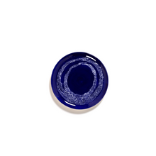 Load image into Gallery viewer, Feast / PLATE L LAZULI WHITE SWIRL