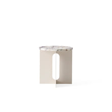 Load image into Gallery viewer, ANDROGYNE SIDE TABLE, Crystal Rose Marble