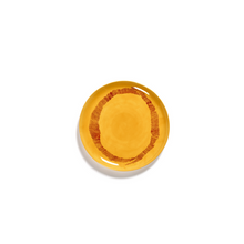Load image into Gallery viewer, Feast / PLATE L YELLOW SWIRL RED