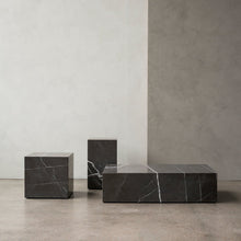 Load image into Gallery viewer, PLINTH LOW, Grey Brown Marble Kendzo