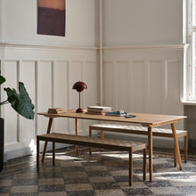 Load image into Gallery viewer, BETTY BENCH TK5, Oak w. Natural webbing