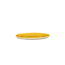 Load image into Gallery viewer, Feast / SERVING PLATE LAZULI SWIRL DOTS