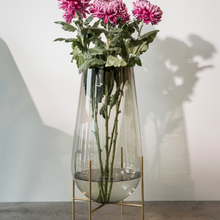 Load image into Gallery viewer, ECHASSE VASE, SMOKE