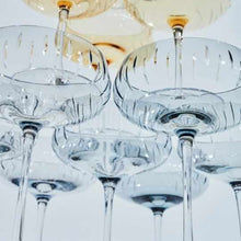 Load image into Gallery viewer, CRYSTAL CHAMPAGNE COUPE