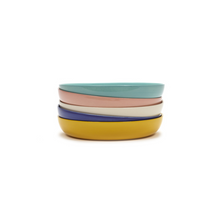 Load image into Gallery viewer, Feast / PLATE HIGH LAPIS LAZULI SWIRL WHITE