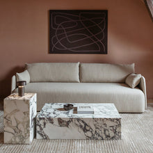 Load image into Gallery viewer, PLINTH LOW, White Marble Carrara