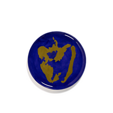 Load image into Gallery viewer, Feast / SERVING PLATE LAZULI SWIRL DOTS