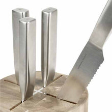 Load image into Gallery viewer, BASE KNIFE BLOCK WITH 4 KNIVES