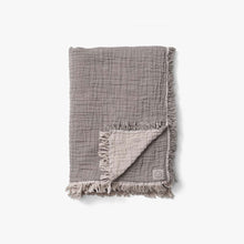 Load image into Gallery viewer, COLLECT | COTTON THROW, Cloud & Milk