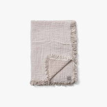 Load image into Gallery viewer, COLLECT | COTTON THROW, Cloud & Milk
