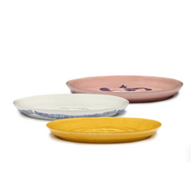 Load image into Gallery viewer, Feast / SERVING PLATE S BLUE SWIRL A
