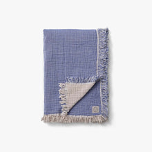 Load image into Gallery viewer, COLLECT | COTTON THROW, Cloud &amp; Milk
