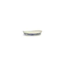 Load image into Gallery viewer, Feast / SERVING PLATE S YELLOW SWIRL BLACK B
