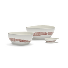 Load image into Gallery viewer, Feast / BOWL S AZURE RED SWIRL
