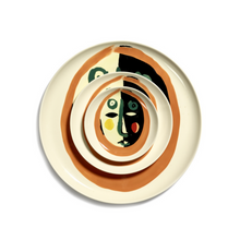 Load image into Gallery viewer, Feast / PLATE XS WHITE SWIRL
