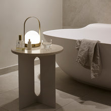 Load image into Gallery viewer, ANDROGYNE SIDE TABLE, Calacatta Viola Marble
