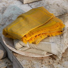 Load image into Gallery viewer, UNTITLED THROW, DESERT YELLOW
