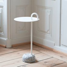 Load image into Gallery viewer, BOWLER SIDE TABLE CREAM WHITE
