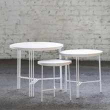 Load image into Gallery viewer, SIDETABLE BLACK/GREY TERRAZZO
