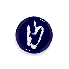 Load image into Gallery viewer, Feast / SERVING PLATE L BLUE PEPPER WHITE
