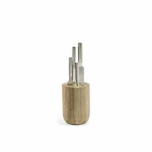 Load image into Gallery viewer, BASE KNIFE BLOCK WITH 4 KNIVES
