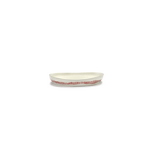 Load image into Gallery viewer, Feast / SERVING PLATE M AZURE RED SWIRL

