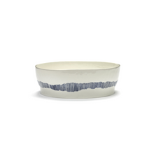 Load image into Gallery viewer, Feast / SALAD BOWL BLUE SWIRL
