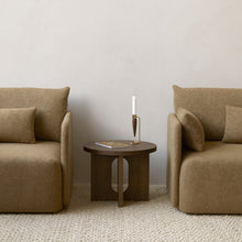 Load image into Gallery viewer, ANDROGYNE SIDE TABLE, Dark Stained Oak
