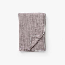 Load image into Gallery viewer, COLLECT | COTTON LINEN THROW, SAND &amp; CLOUD
