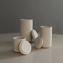 Load image into Gallery viewer, GALLERY OBJECT JAR 03 - BLACK BASALT
