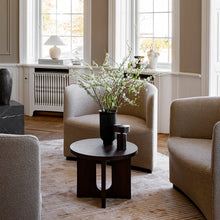Load image into Gallery viewer, ANDROGYNE SIDE TABLE, Dark Stained Oak
