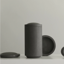 Load image into Gallery viewer, GALLERY OBJECT JAR 03 - BLACK BASALT
