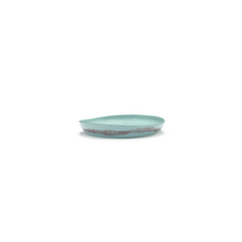 Load image into Gallery viewer, Feast / SERVING PLATE M LAZULI SWIRL DOTS
