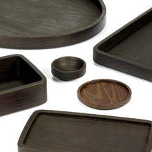 Load image into Gallery viewer, TRAY WOOD OVAL PASSE PARTOUT

