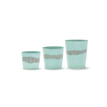 Load image into Gallery viewer, Feast / COFFEE CUP BLUE SWIRL
