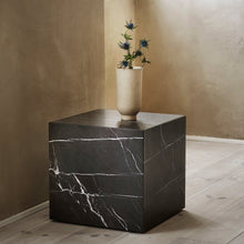 Load image into Gallery viewer, PLINTH CUBIC, Grey Brown Marble Kendzo
