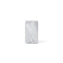 Load image into Gallery viewer, PLINTH TALL, White Marble Carrara
