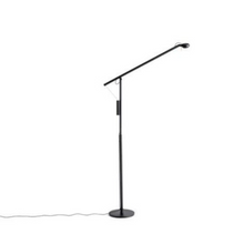 Load image into Gallery viewer, FIFTY-FIFTY FLOOR LAMP / SOFT BLACK
