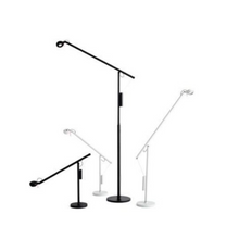 Load image into Gallery viewer, FIFTY-FIFTY FLOOR LAMP / SOFT BLACK
