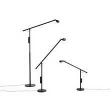 Load image into Gallery viewer, FIFTY-FIFTY FLOOR LAMP / SOFT BLACK
