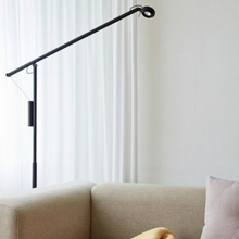 Load image into Gallery viewer, FIFTY-FIFTY FLOOR LAMP / SOFT BLACK
