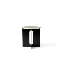 Load image into Gallery viewer, ANDROGYNE SIDE TABLE, Black Nero Marquina Marble
