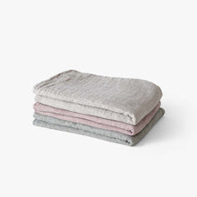 Load image into Gallery viewer, COLLECT | COTTON LINEN THROW, SIENNA &amp; CLOUD
